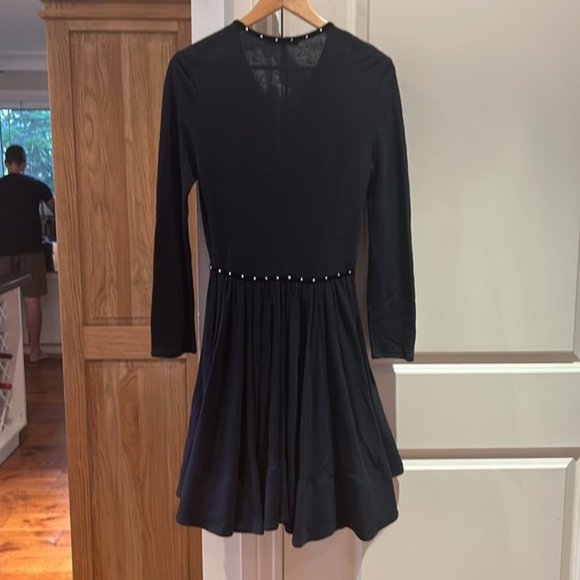 ❌❌SOLD Riska unit long sleeve dress size 3 navy Euc - Picture 13 of 14